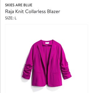 Stitchfix Knit Collarless Blazer